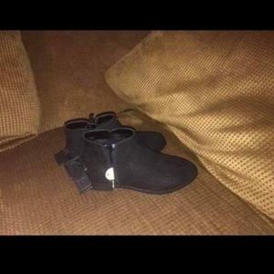 Girls! Black Booties! New!